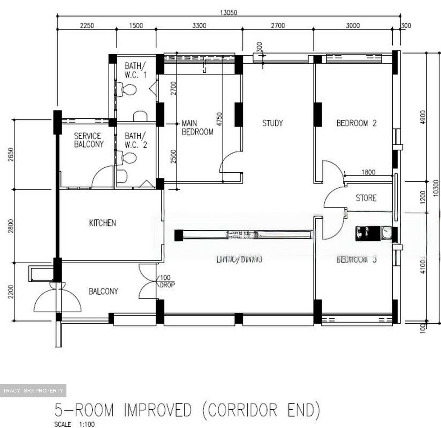 Blk 647 Jurong West Street 61 (Jurong West), HDB 5 Rooms #477912091